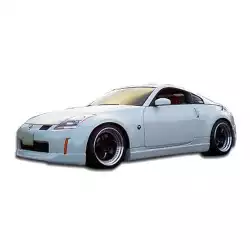 Nissan 350Z 2003-2008 ING Style 2 Piece Polyurethane Side Skirts image - 5