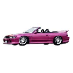 Nissan 240SX ALL 1989-1994 GP1 Style 2 Piece Polyurethane Side Skirts image - 4