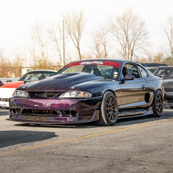 Ford Mustang 1994-1998 Cobra R Style 1 Piece Polyurethane Front Bumper image - 1