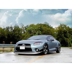 Mitsubishi Eclipse 2006-2008 D Spec Style 1 Piece Polyurethane Front Lip image - 4