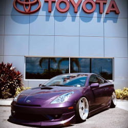 Toyota Celica 2003-2005 ING Style 1 Piece Polyurethane Front Lip image - 3