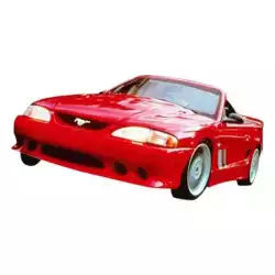 Ford Mustang 1994-1998 Sallen Style 2 Piece Polyurethane Door Caps/Fill image - 5