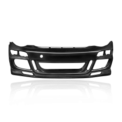 Porsche 997 2005-2009 GT 3 Look Style 2 Piece Polyurethane Front Bumper & Lip image - 3