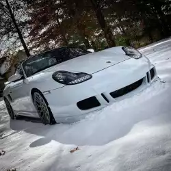 Porsche 996 1999-2001 / Porsche Boxster 1997-2004 GT 3 Look 1 Piece Polyurethane Front Bumper image - 1