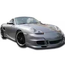 Porsche 996 1999-2001 / Porsche Boxster 1997-2004 GT 3 Look 1 Piece Polyurethane Front Bumper image - 3