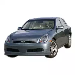 Infiniti G35 4DR Sedan 2005-2006 IL Spec Style 1 Piece Polyurethane Front Lip image - 3