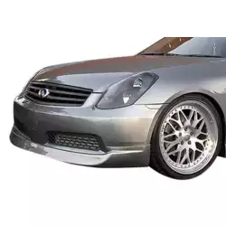 Infiniti G35 4DR Sedan 2005-2006 ING Style 1 Piece Polyurethane Front Lip image - 2