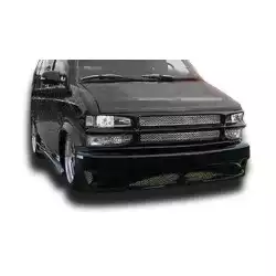 Chevrolet Astro 1995-2005 / GMC Safari Van 1995-2005 Hollywood Style 1 Piece Polyurethane Front Bumper image - 3