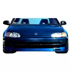 Honda Civic 4DR 1992-1995 MU Spec Style 1 Piece Polyurethane Front Lip image - 3