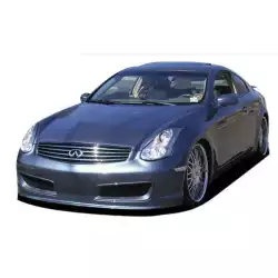 Infiniti G35 2DR Coupe 2003-2007 Nismo Style 1 Piece Polyurethane Front Bumper image - 7