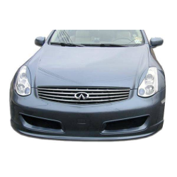 Infiniti G35 2DR Coupe 2003-2007 Nismo Style 1 Piece Polyurethane Front Bumper image - 5