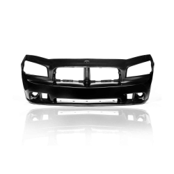 Dodge Charger 2006-2010 SRT Look Style 1 Piece Polyurethane Front Bumper image - 2