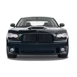 Dodge Charger 2006-2010 SRT Look Style 1 Piece Polyurethane Front Bumper image - 3