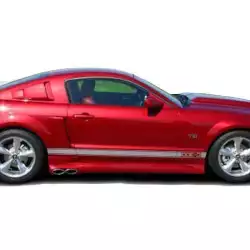 Ford Mustang 2005-2009 K Spec Style 2 Piece Polyurethane Side Scoops image - 4