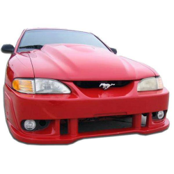 Ford Mustang 1994-1998 Spy 2 Style 1 Piece Polyurethane Front Bumper image - 1