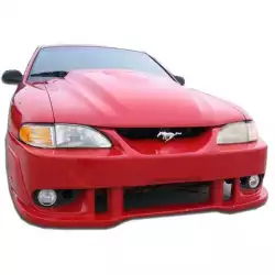 Ford Mustang 1994-1998 Spy 2 Style 1 Piece Polyurethane Front Bumper image - 3