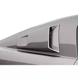 Ford Mustang 2005-2014 K Spec Style 2 Piece Polyurethane Window Scoops image - 3