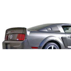 Ford Mustang 2005-2014 K Spec Style 2 Piece Polyurethane Window Scoops image - 7