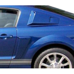 Ford Mustang 2005-2014 K Spec Style 2 Piece Polyurethane Window Scoops image - 5
