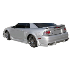 Ford Mustang 1999-2004 V Spec Style 1 Piece Polyurethane Rear Bumper image - 1