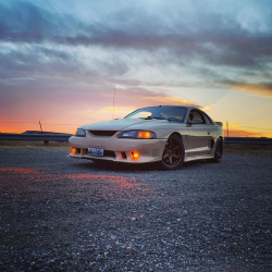 Ford Mustang 1994-1998 Sallen Style 2 Piece Polyurethane Side Skirts image - 5