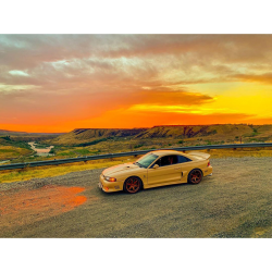 Ford Mustang 1994-1998 Sallen Style 2 Piece Polyurethane Side Skirts image - 3