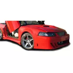 Ford Mustang 1999-2004 Demon Style 1 Piece Polyurethane Front Bumper image - 8