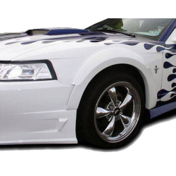Ford Mustang 1999-2004 Demon Style 1 Piece Polyurethane Front Bumper image - 8
