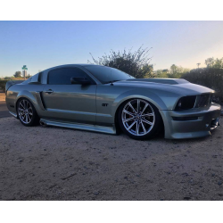Ford Mustang 2005-2009 Eleanor Style 9 Piece Polyurethane Full Body Kit image - 2