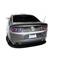 Ford Mustang 2010-2014 Sallen Style 3 Piece Polyurethane Rear Wing Spoiler image - 2