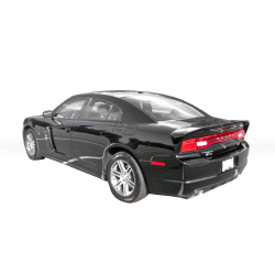 Dodge Charger 2011-2014 Premier Style 3 Piece Polyurethane Rear Wing Spoiler image - 4