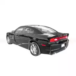 Dodge Charger 2011-2014 Premier Style 3 Piece Polyurethane Rear Wing Spoiler image - 5