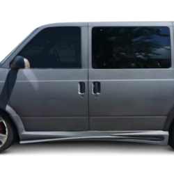 Chevrolet Astro 1995-2004 / GMC Safari Van 1995-2004 Hollywood Style 2 Piece Polyurethane Side Skirts image - 2