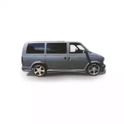 Chevrolet Astro 1995-2005 / GMC Safari Van 1995-2005 Hollywood Style 2 Piece Polyurethane Side Skirts image - 3