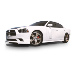 Dodge Charger 2011-2014 Premier Style 7 Piece Polyurethane Full Body Kit image - 1