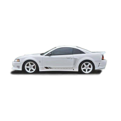 Ford Mustang 1999-2004 Sallen Style 2 Piece Polyurethane Side Skirts image - 1