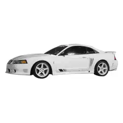 Ford Mustang 1999-2004 Sallen Style 2 Piece Polyurethane Side Skirts image - 2