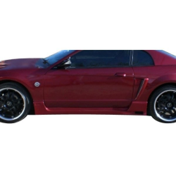 Ford Mustang 1999-2004 Spy 2 Style 2 Piece Polyurethane Side Skirts image - 2