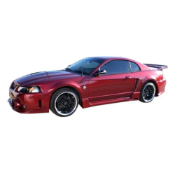 Ford Mustang 1999-2004 Spy 2 Style 2 Piece Polyurethane Side Skirts image - 1