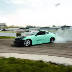 Infiniti G35 2DR Coupe 2003-2007 ING Style 2 Piece Polyurethane Side Skirts image - 2