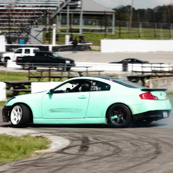 Infiniti G35 2DR Coupe 2003-2007 ING Style 2 Piece Polyurethane Side Skirts image - 3