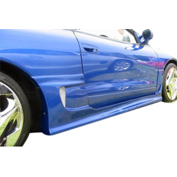 Mitsubishi Eclipse 1995-1999 / Eagle Talon 1995-1998 Blits Style 2 Piece Polyurethane Side Skirts image - 1