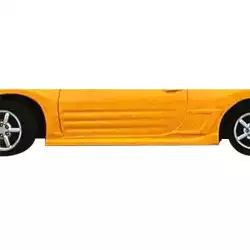 Mitsubishi Eclipse 2000-2005 Blits Style 2 Piece Polyurethane Side Skirts image - 6