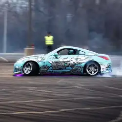 Nissan 350Z 2003-2008 ING Style 2 Piece Polyurethane Side Skirts image - 17