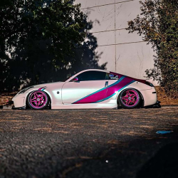 Nissan 350Z 2003-2008 ING Style 2 Piece Polyurethane Side Skirts image - 2