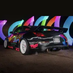 Nissan 350Z 2003-2008 ING Style 2 Piece Polyurethane Side Skirts image - 19