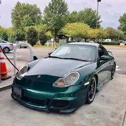 Porsche 996 1999-2001 / Porsche Boxster 1997-2004 GT 3 Look 1 Piece Polyurethane Front Bumper image - 6