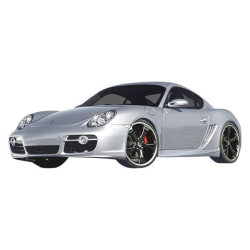 Porsche Boxster 2005-2012 / Porsche Cayman 2006-2012 Premier Style 2 Piece Polyurethane Side Skirts image - 1