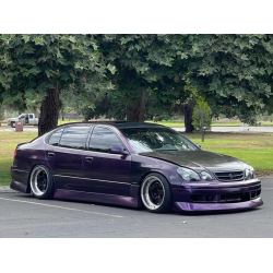 Lexus GS Series GS300 GS400 GS430 1998-2005 Bsport Style 2 Piece Polyurethane Side Skirts image - 1