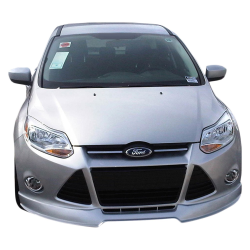 Ford Focus 5dr / Sedan 2012-2014 BDS Style 1 Piece Polyurethane Front Lip image - 3
